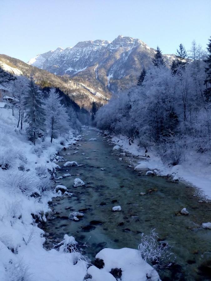 Apartma Pod Rozem Soča Екстериор снимка
