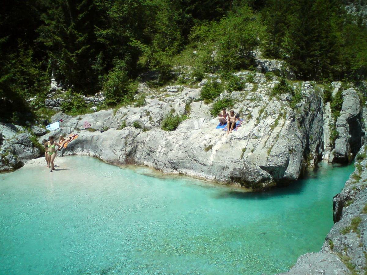 Apartma Pod Rozem Soča Екстериор снимка