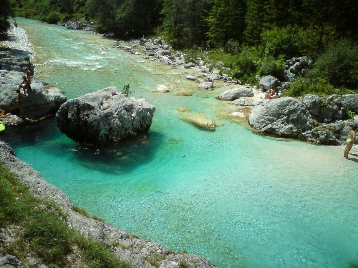 Apartma Pod Rozem Soča Екстериор снимка